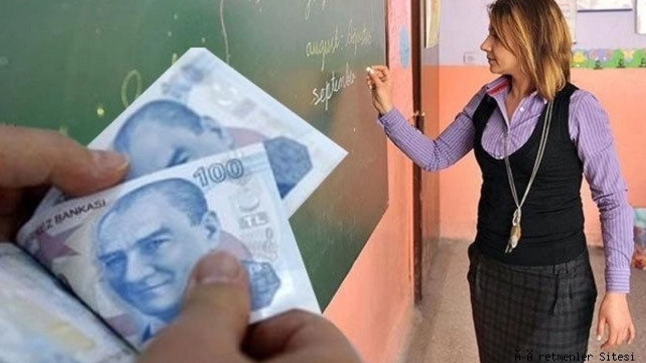 Zamlı öğretmen maaşları Kasım enflasyonuna göre kaç TL olacak