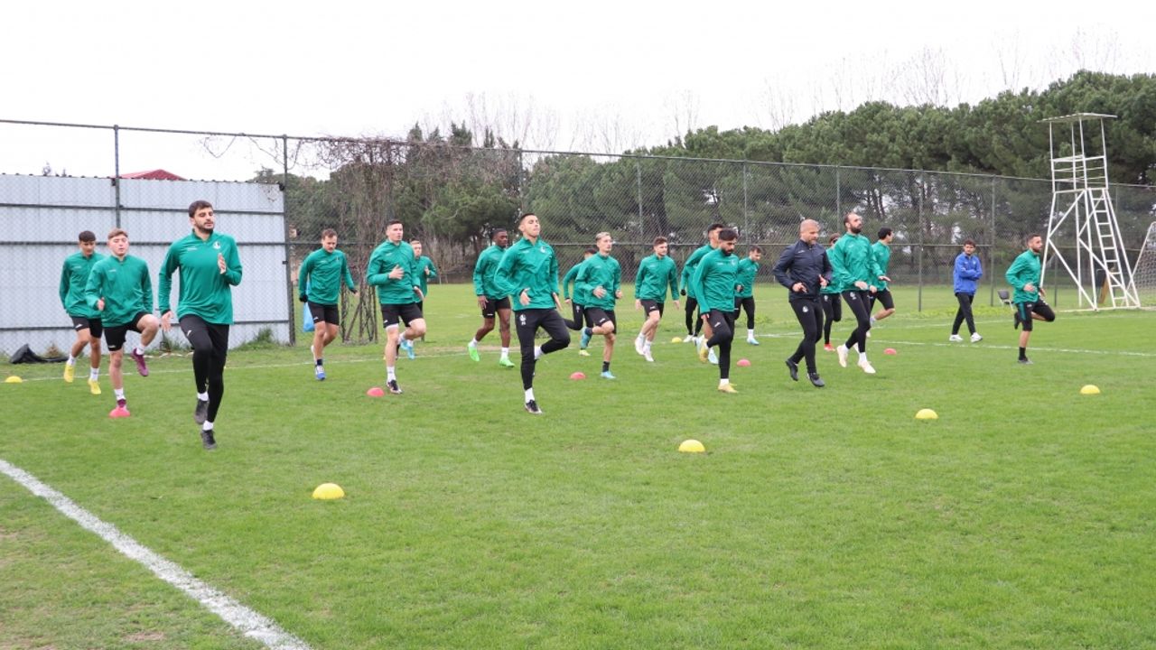 Sakaryaspor, Bodrumspor maçının hazırlıklarını sürdürdü
