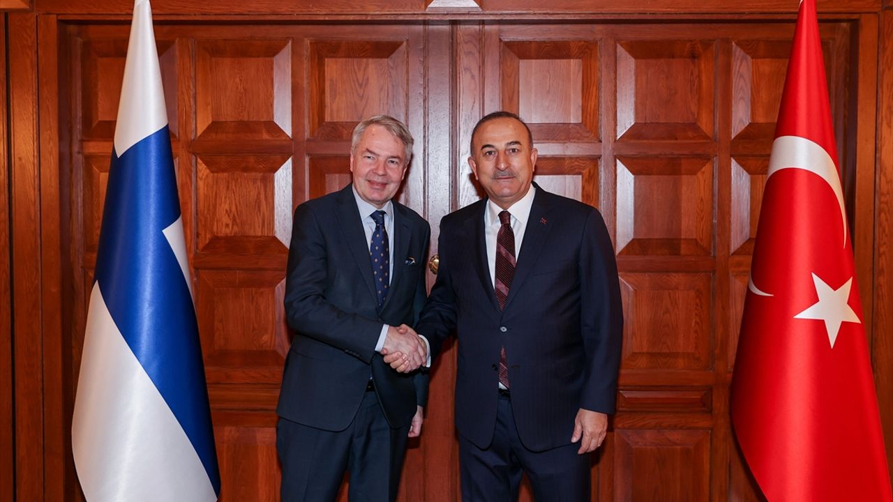 ANKARA - Dışişleri Bakanı Çavuşoğlu, Finlandiyalı mevkidaşı Haavisto ile görüştü