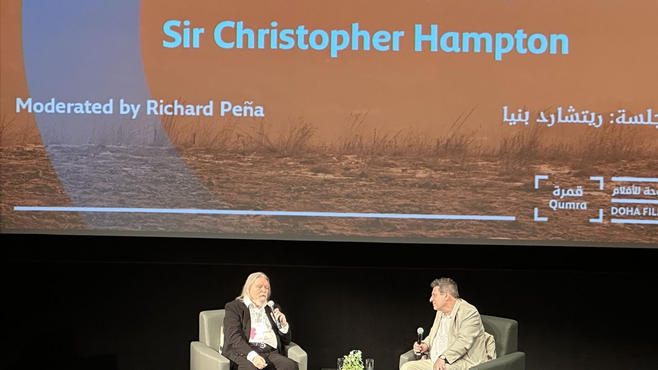 DOHA - İngiliz yönetmen Christopher Hampton, Qumra Sinema Günleri'ne katıldı: