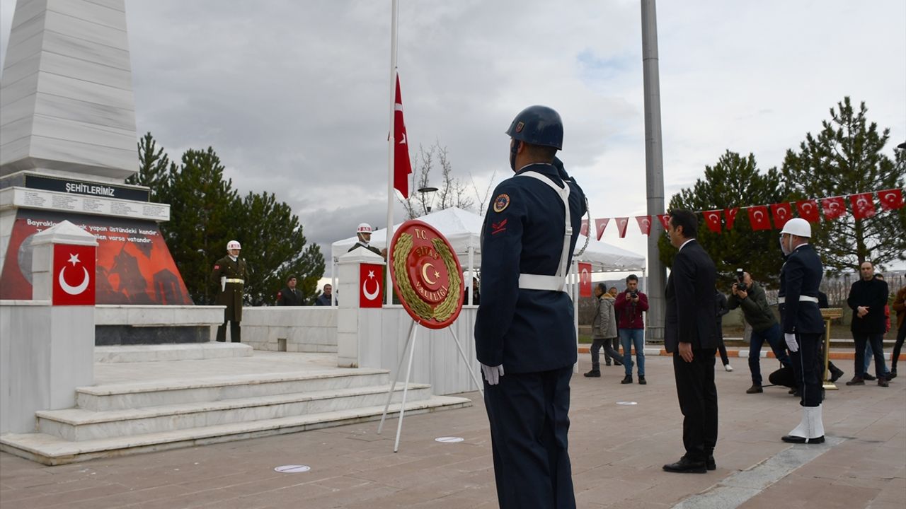 SİVAS - 18 Mart Şehitleri Anma Günü ve Çanakkale Deniz Zaferi'nin 108. yıl dönümü