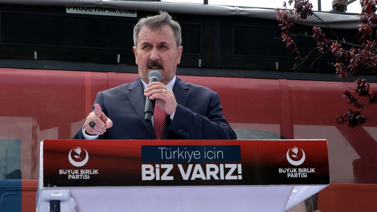 BBP Genel Başkanı Destici'den CHP Milletvekili Tanrıkulu'na tepki: