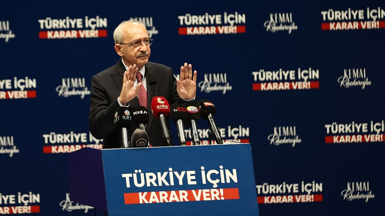 ADANA - Cumhurbaşkanı adayı ve CHP Genel Başkanı Kılıçdaroğlu, Adana'da konuştu