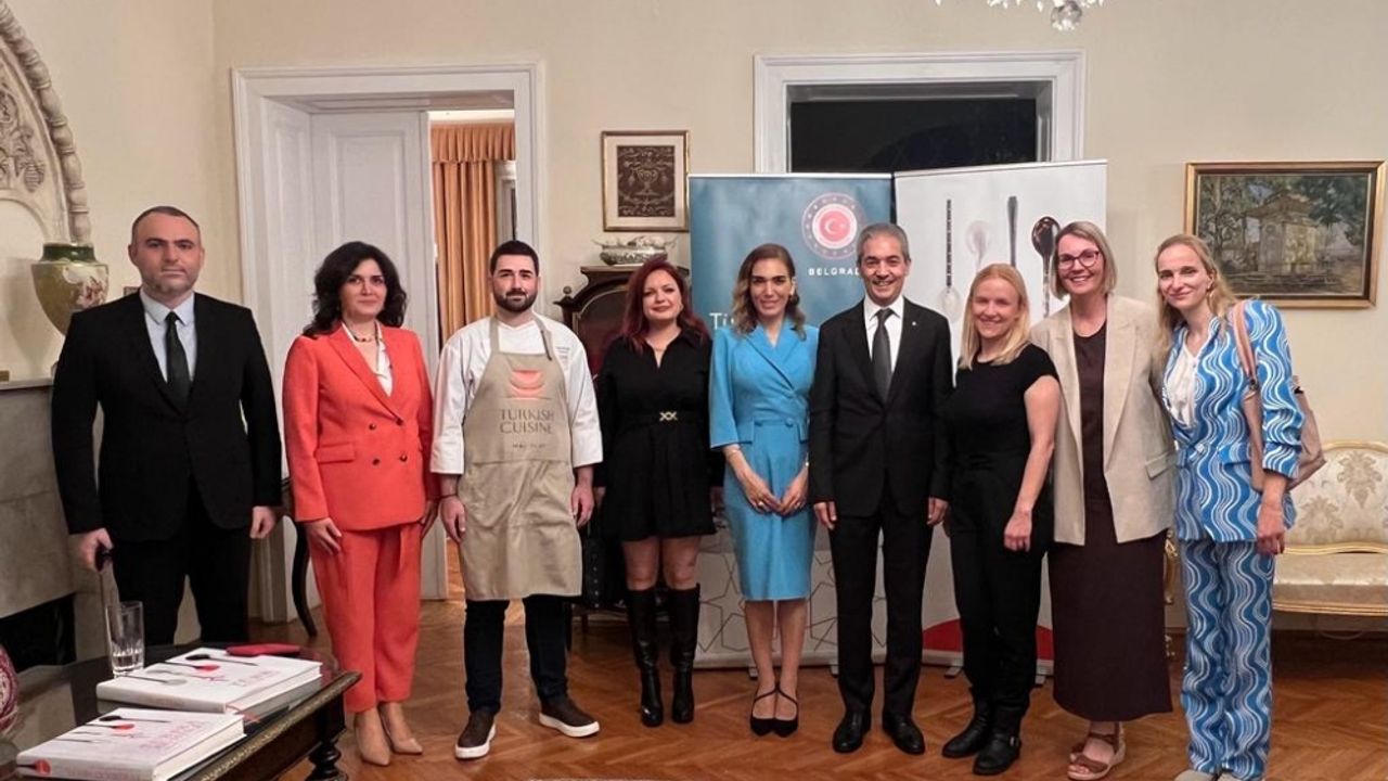 Belgrad'da "Türk Mutfağı Haftası" kapsamında Hatay yemekleri tanıtıldı