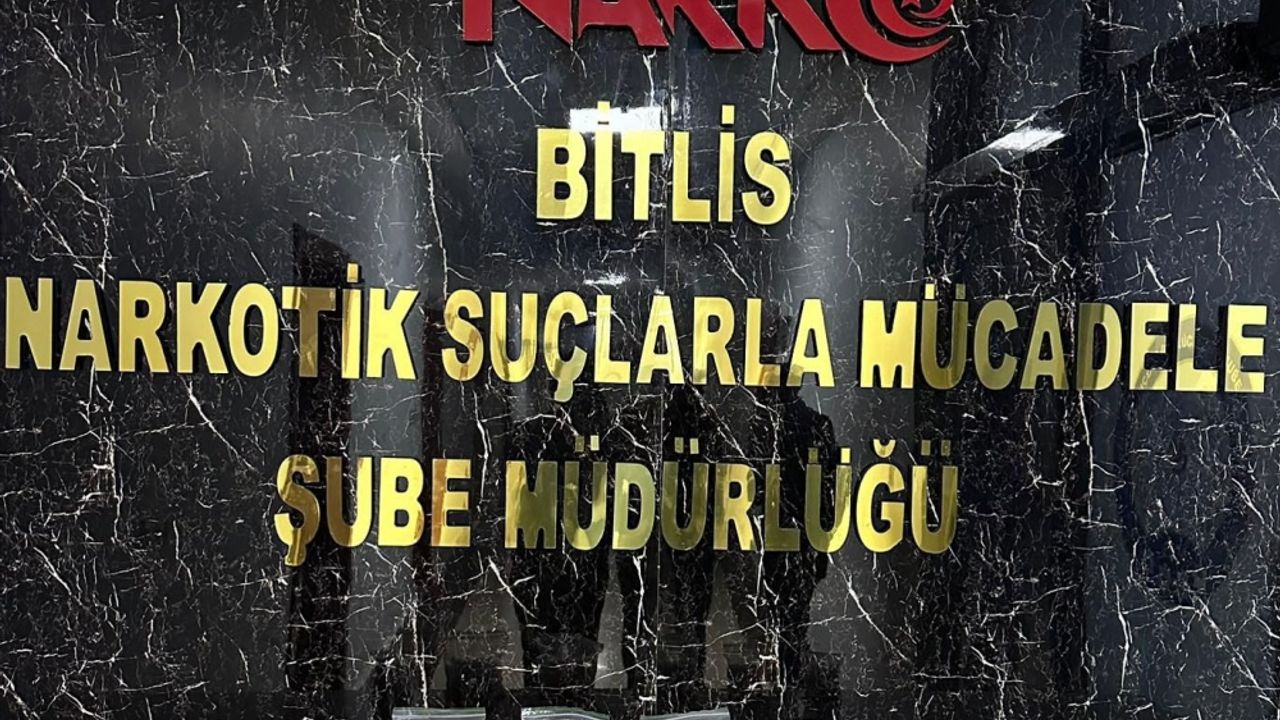 Bitlis'te 893 gram sentetik uyuşturucu ele geçirildi
