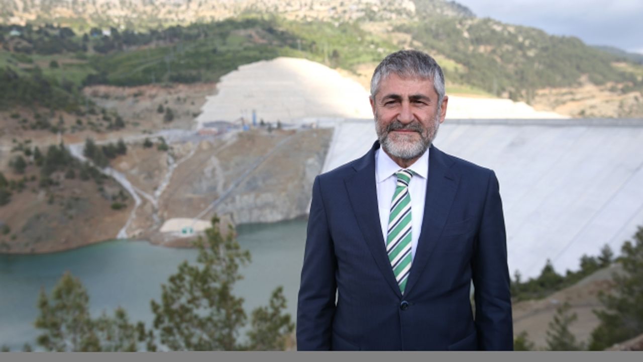 Hazine ve Maliye Bakanı Nureddin Nebati, Sorgun Barajı'nda incelemelerde bulundu: