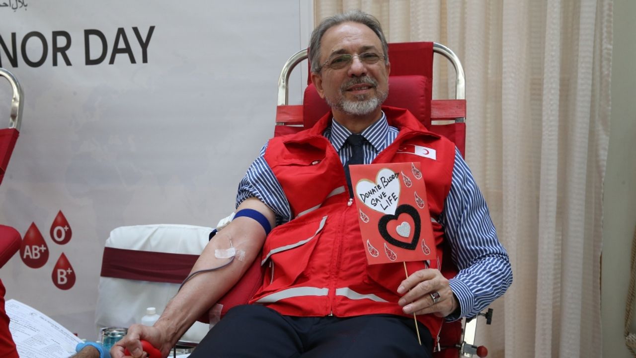 Türk Kızılay, Pakistan'da kan bağışı kampanyası düzenledi