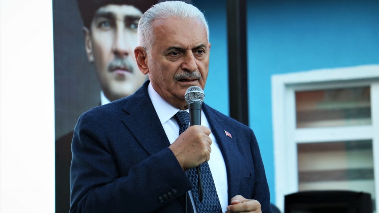 AK Parti Genel Başkanvekili Yıldırım, anaokulu açılışında konuştu: