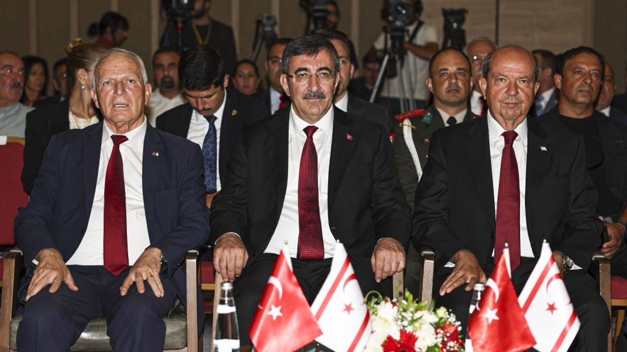 Cumhurbaşkanı Yardımcısı Yılmaz, "KKTC'nin Türk Dünyası Entegrasyonu İçindeki Yeri ve Önemi Paneli"nde konuştu: