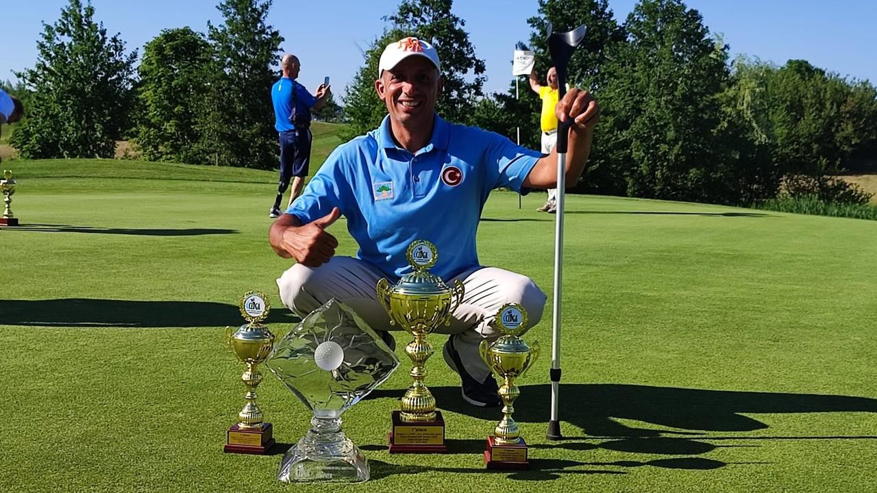 Golfte Milli Başarı: Mehmet Kazan İtalya'daki gümüş madalya kazandı