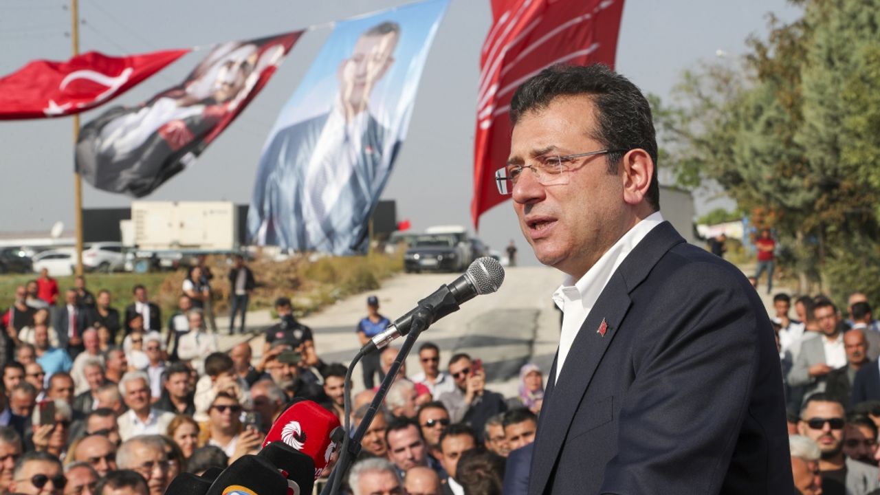 CHP Genel Başkanı Özgür Özel, Hatay'da konuştu: