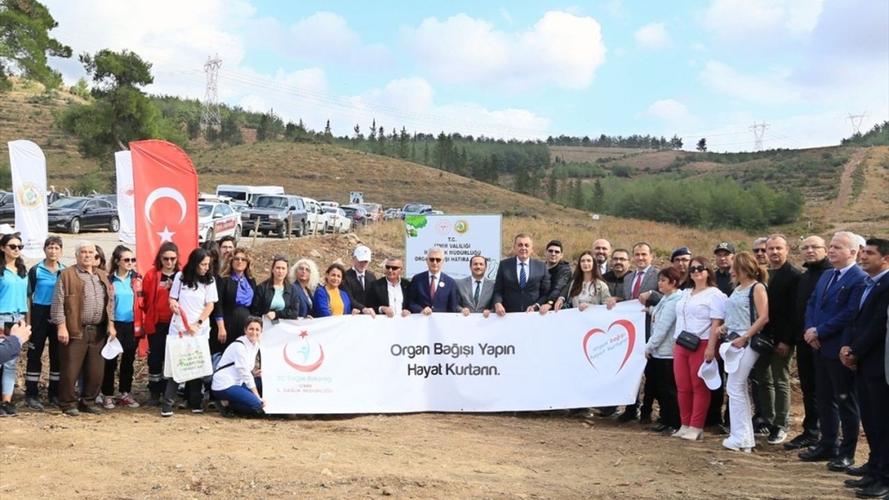 İzmir'de "Organ Bağışı Hatıra Ormanı" oluşturuldu