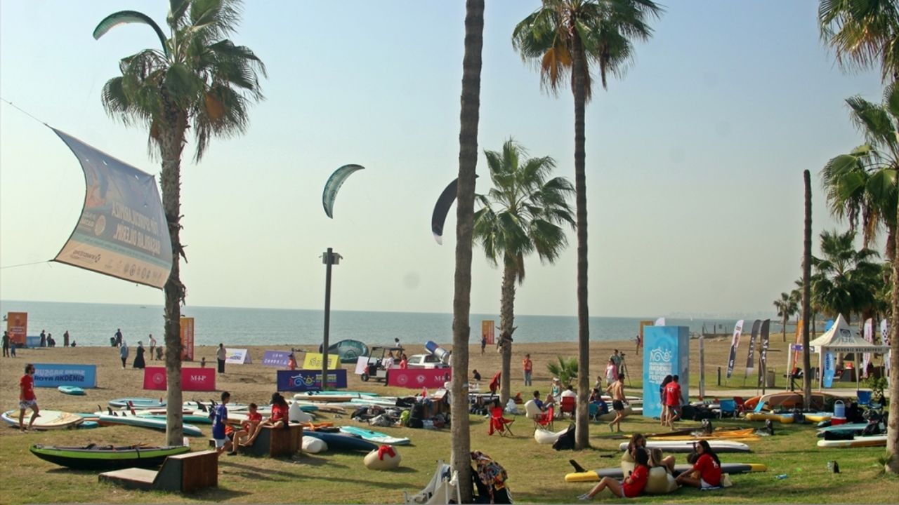 Mersin'de Uluslararası Akdeniz Su Sporları Festivali sona erdi