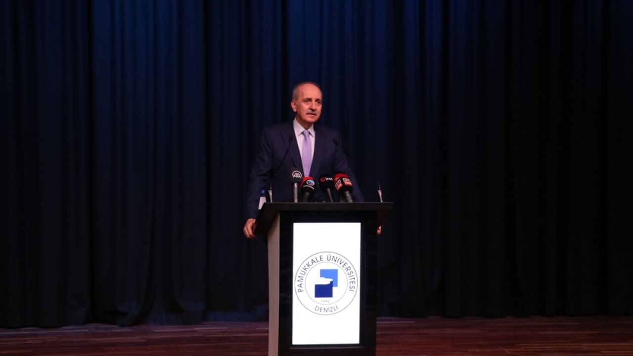TBMM Başkanı Kurtulmuş, Pamukkale Üniversitesi Akademik Yıl Açılış Töreni'nde konuştu: (1)