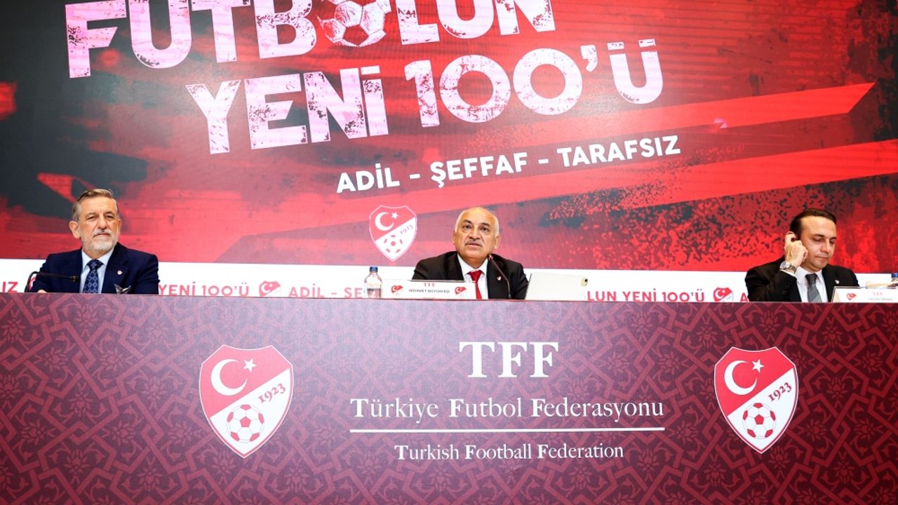 TFF Başkanı Mehmet Büyükekşi: "Kaos ortamının kimseye faydası yok."