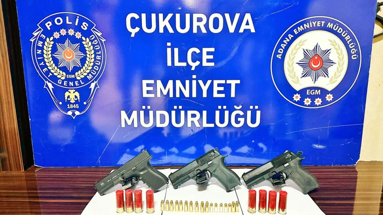Adana'da uyuşturucu ve silah operasyonunda 7 kişi yakalandı