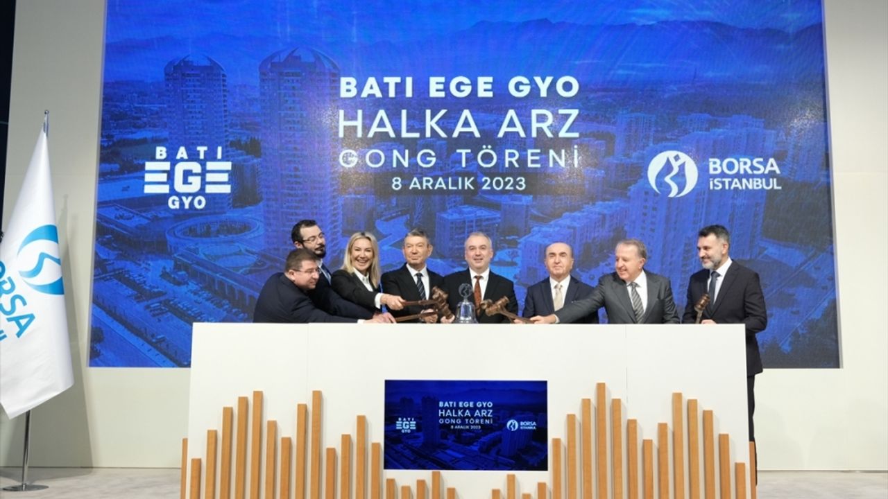 Borsa İstanbul'da gong Batı Ege GYO için çaldı