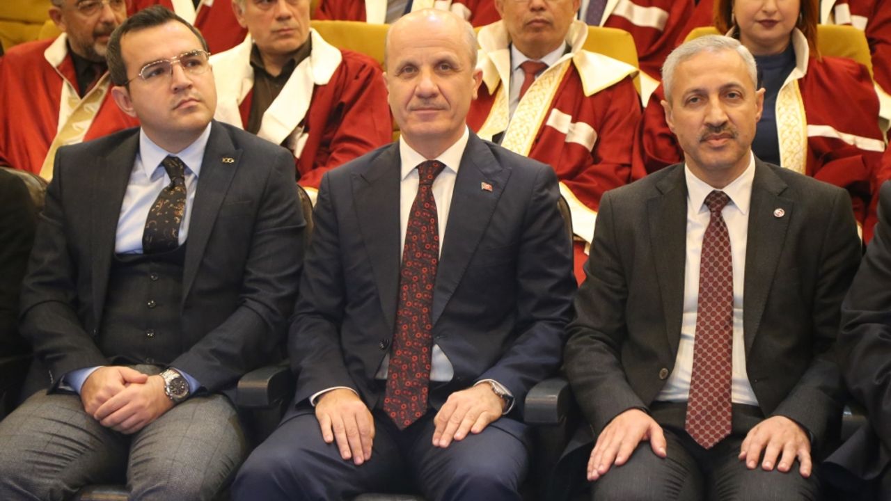 YÖK Başkanı Erol Özvar, Hatay'da Akademik Yükselme Töreni'nde konuştu: