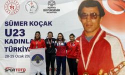 Yaşı tutmadığı için doktor raporuyla katıldığı Türkiye Güreş Şampiyonası'nda üçüncü oldu