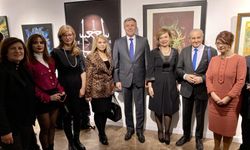 Bulgaristan'da "Çağdaş Türk Sanatından İzler" sergisi açıldı