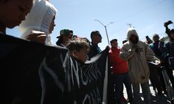 Meksika Devlet Başkanı Obrador'a Ciudad Juarez'de protesto