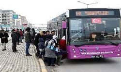 Van'da Toplu Taşımaya Yüzde 25 Zam Geldi