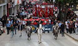 KASTAMONU - 4 gün süren "Atatürk ve İstiklal Yolu Yürüyüşü" sona erdi