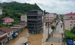 Ordu'da yağışın etkili olduğu iki ilçede hasar tespiti yapılıyor