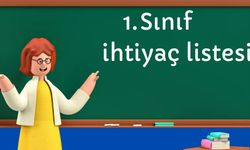 1. Sınıf 2024 Öğrenci İhtiyaç Listesi Defter Kırtasiye