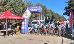 Erzincan'da Dumanlı MTB Cup Dağ Bisikleti Yarışları başladı