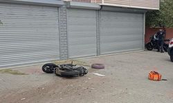 Tekirdağ'da otomobile çarpışan motosiklet sürücüsü hayatını kaybetti