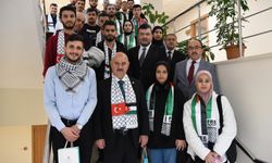 Düzce Üniversitesinden Filistinli öğrencilere eğitim, yemek ve konaklama desteği