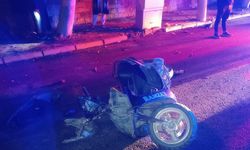Alanya'da motosiklet kazasında bir kişi öldü