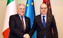 İtalya Başbakan Yardımcısı ve Dışişleri Bakanı Tajani, Arnavutluk'ta