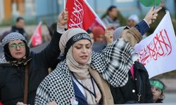 Konya ve Afyonkarahisar'da İsrail'in Gazze'ye saldırıları protesto edildi