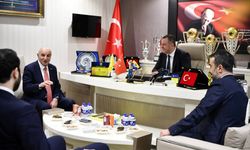 Cumhur İttifakı ABB başkan adayı Altınok'tan MKE Ankaragücü'ne ziyaret: