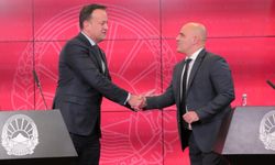 İrlanda Başbakanı Varadkar, Kuzey Makedonya'yı ziyaret etti