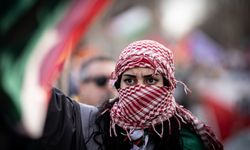 İspanya'nın başkenti Madrid'de Filistin'e destek gösterisi düzenlendi
