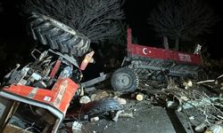 Kırıkkale'de kamyon ile traktörün çarpışması sonucu 1 kişi öldü, 1 kişi yaralandı