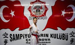 13 yaşındaki Milli karateci Kutay Coşkun, yeni şampiyonluklara odaklandı