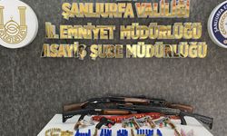 Şanlıurfa merkezli silah ticareti operasyonunda 18 şüpheli yakalandı