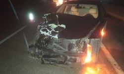 Tokat'ta iki otomobilin çarpışması sonucu 4 kişi yaralandı