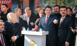 Adalet Bakanı Tunç, Zonguldak'ta seçim irtibat bürosu açılışında konuştu:
