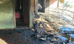 Adana'da müstakil evde çıkan yangın hasara neden oldu