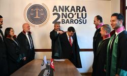 Ankara Valisi Şahin, avukatlık ruhsatnamesini aldı