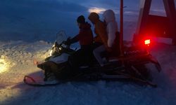 Antalya'da kayak merkezinde mahsur kalan 9 kişi kurtarıldı