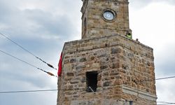 Antalya'nın simgelerinden tarihi Saat Kulesi "saatine" kavuştu