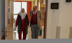 Erzurum'da kalp kapak deliği ameliyatsız kapatılan yaşlı kadın sağlığına kavuştu