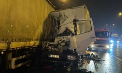 Kuzey Marmara Otoyolu'ndaki tır kazasında 1 kişi öldü, 1 kişi yaralandı
