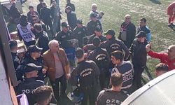 Zonguldak'ta amatör futbol maçında arbede çıktı